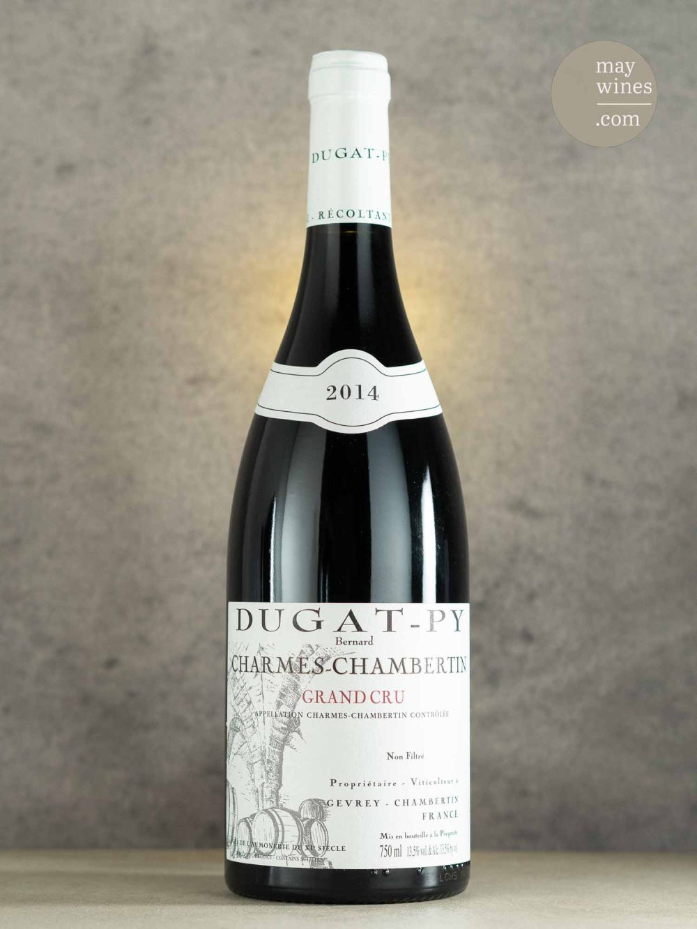 May Wines – Rotwein – 2014 Charmes-Chambertin Grand Cru - Domaine Dugat-Py