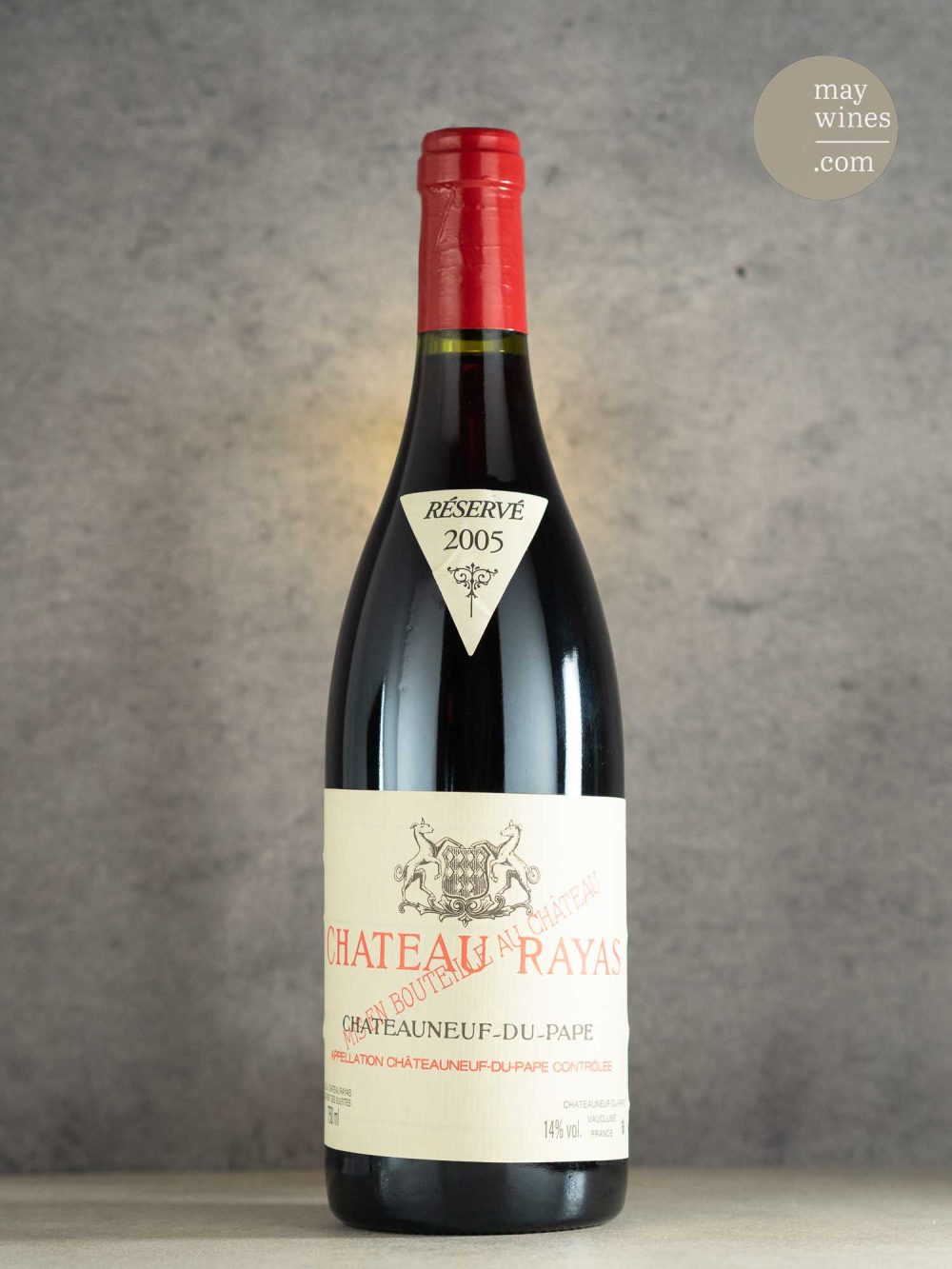 May Wines – Rotwein – 2005 Châteauneuf-du-Pape Rouge - Château Rayas