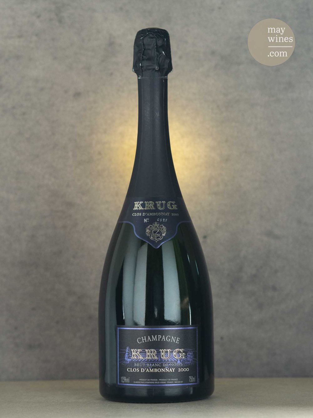 May Wines – Champagner – 2000 Clos d'Ambonnay Blanc de Noirs - Krug