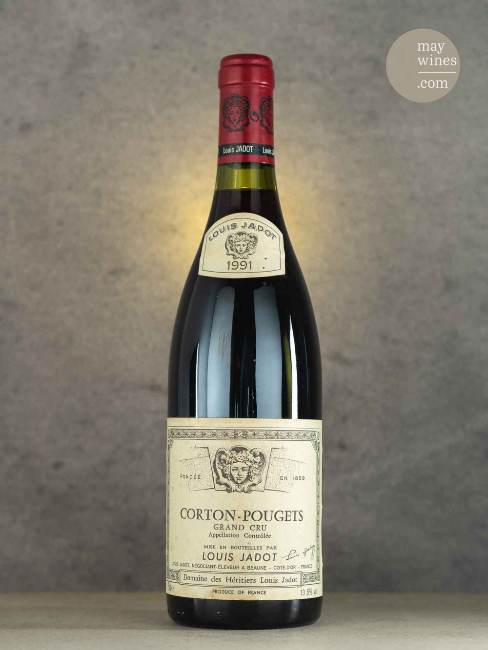 May Wines – Rotwein – 1991 Corton Les Pougets Grand Cru - Louis Jadot