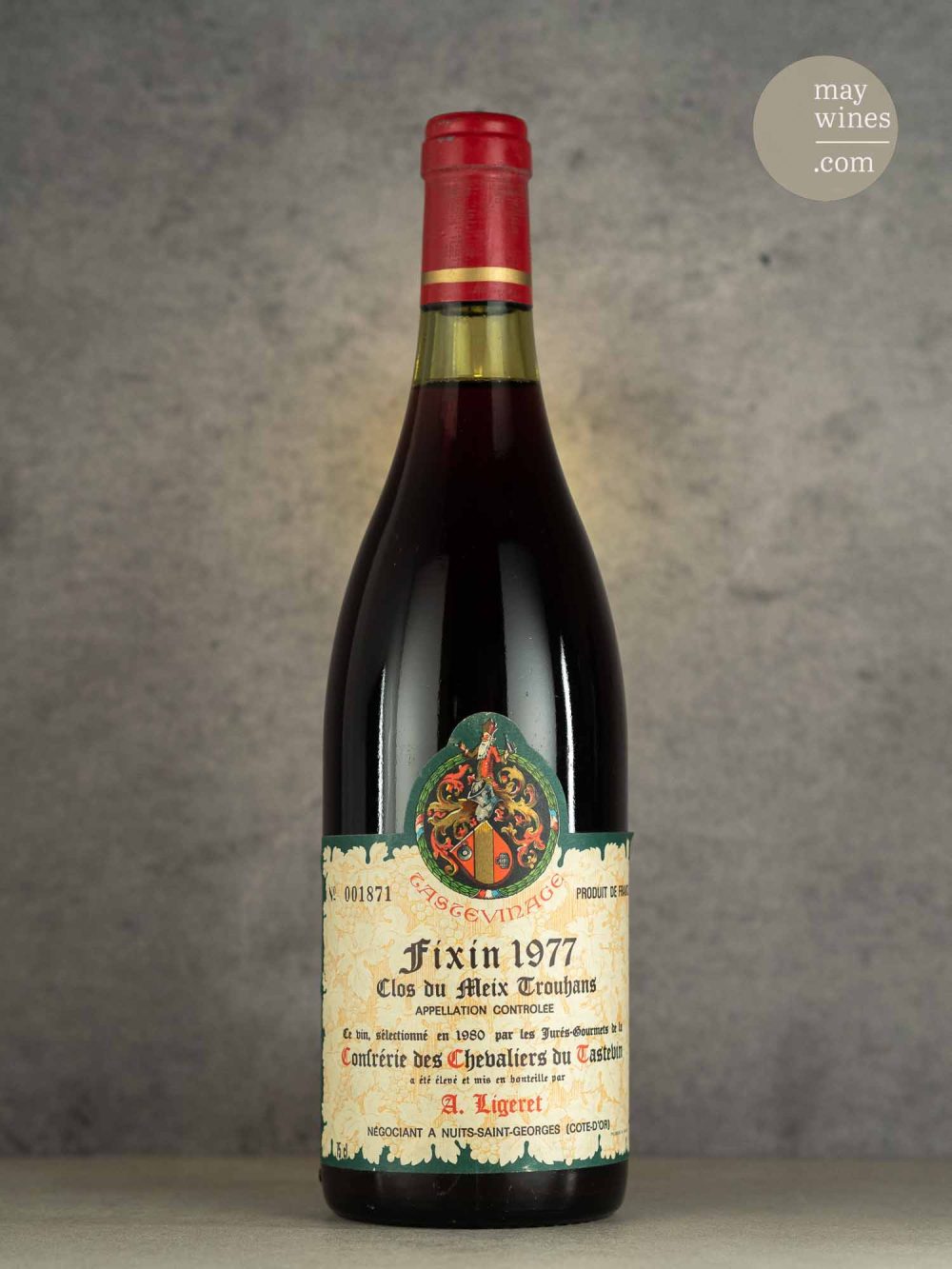 May Wines – Rotwein – 1977 Clos du Meix Trouhant AC - A. Ligeret