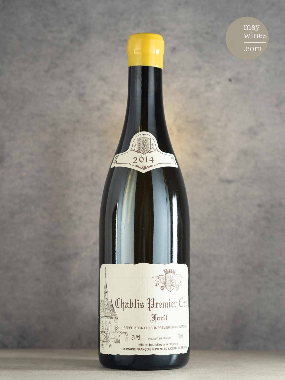 May Wines – Weißwein – 2014 Chablis Forêt Premier Cru - Domaine François Raveneau