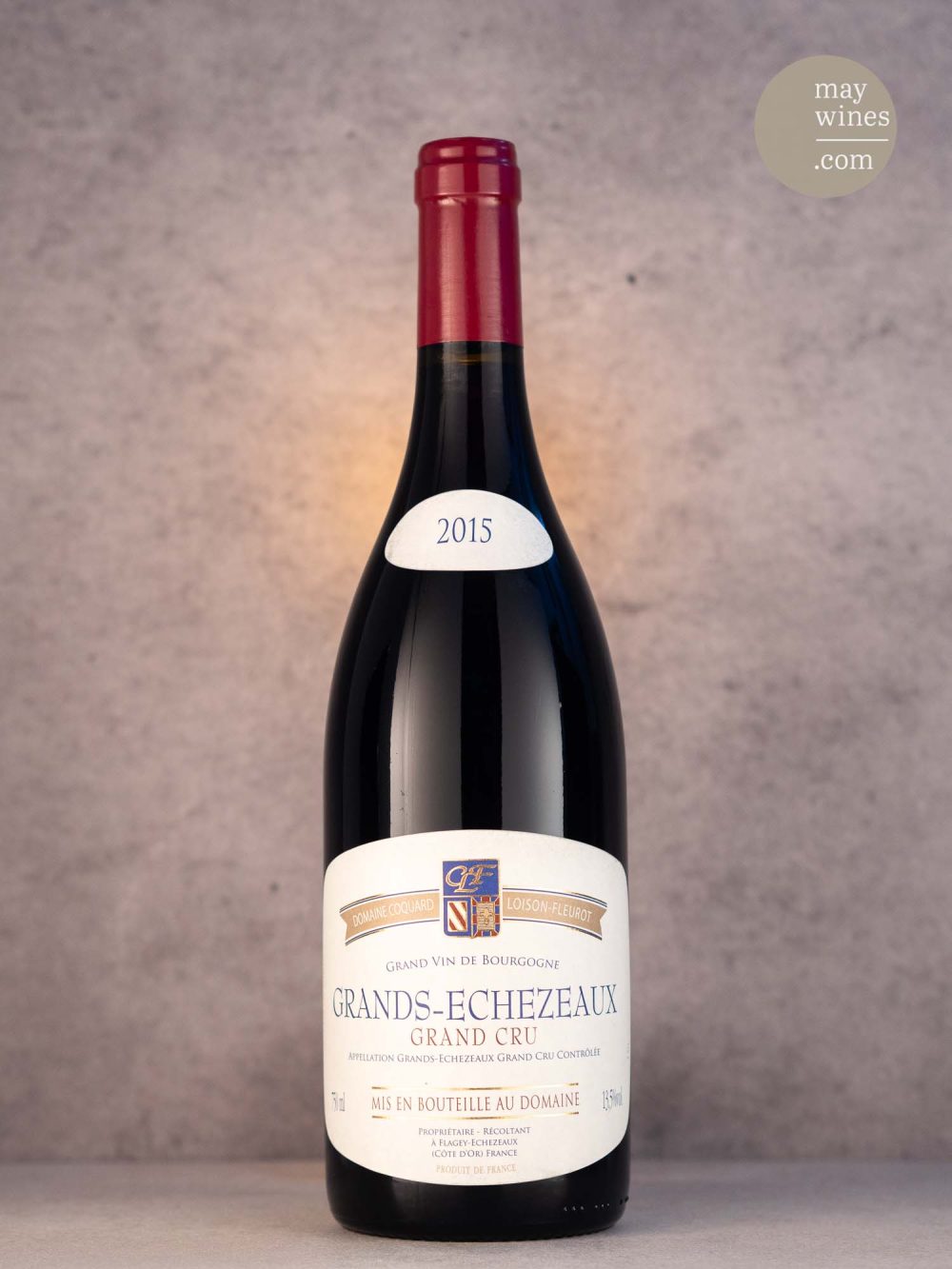 May Wines – Rotwein – 2015 Grands Echézeaux Grand Cru - Domaine Coquard Loison Fleurot