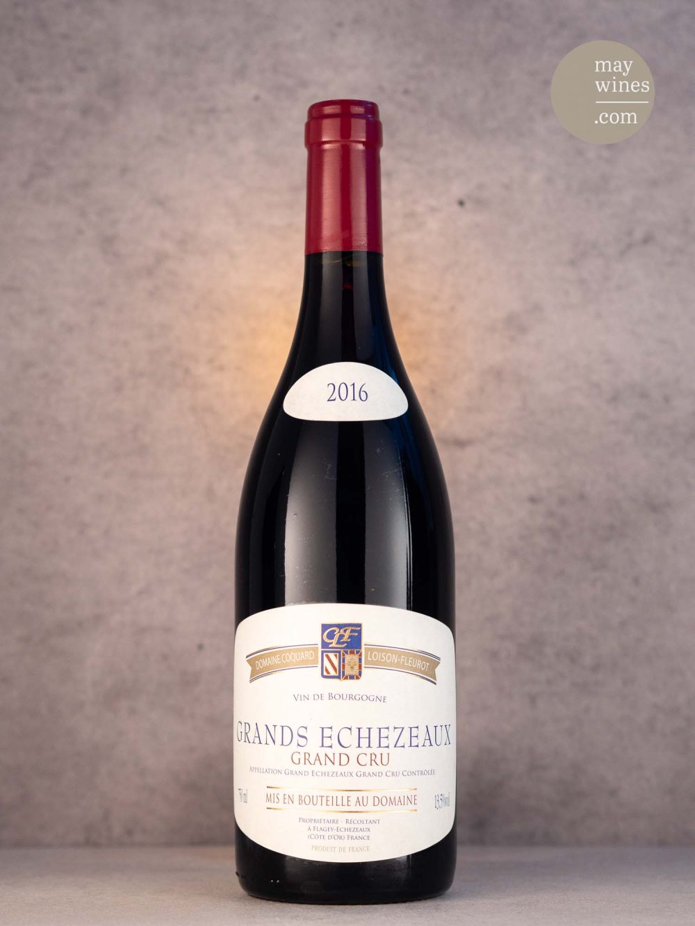 May Wines – Rotwein – 2016 Grands Echézeaux Grand Cru - Domaine Coquard Loison Fleurot