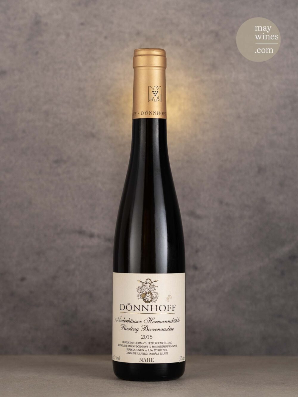 May Wines – Süßwein – 2015 Hermannshöhle Beerenauslese - Dönnhoff