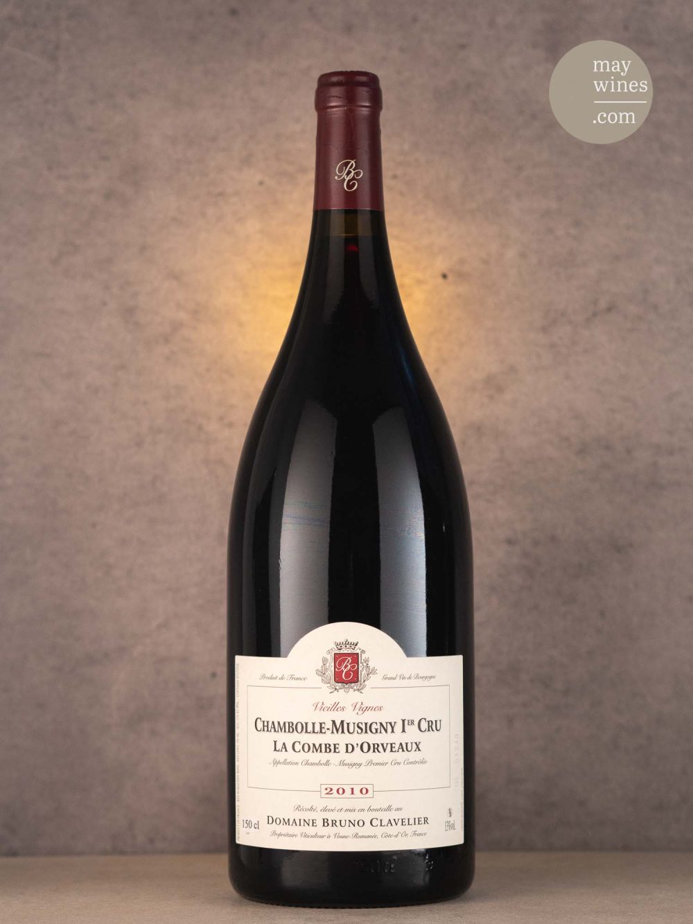 May Wines – Rotwein – 2010 Chambolle-Musigny La Combe d'Orveaux V. V. Premier Cru - Domaine Bruno Clavelier