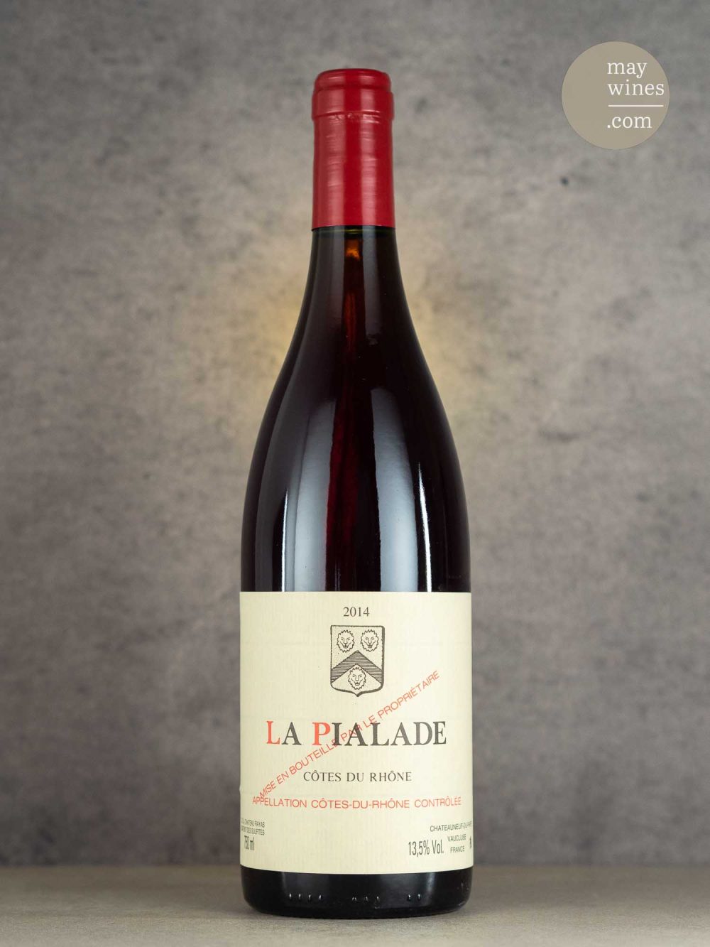 May Wines – Rotwein – 2014 La Pialade - Château Rayas