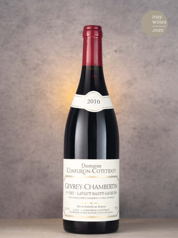 May Wines – Rotwein – 2010 Gevrey-Chambertin Lavaut St-Jacques Premier Cru - Domaine Confuron-Cotetidot