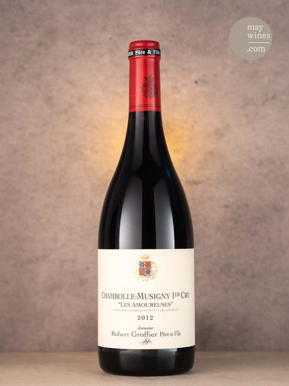 May Wines – Rotwein – 2012 Chambolle-Musigny Les Amoureuses Premier Cru - Domaine Robert Groffier Père & Fils