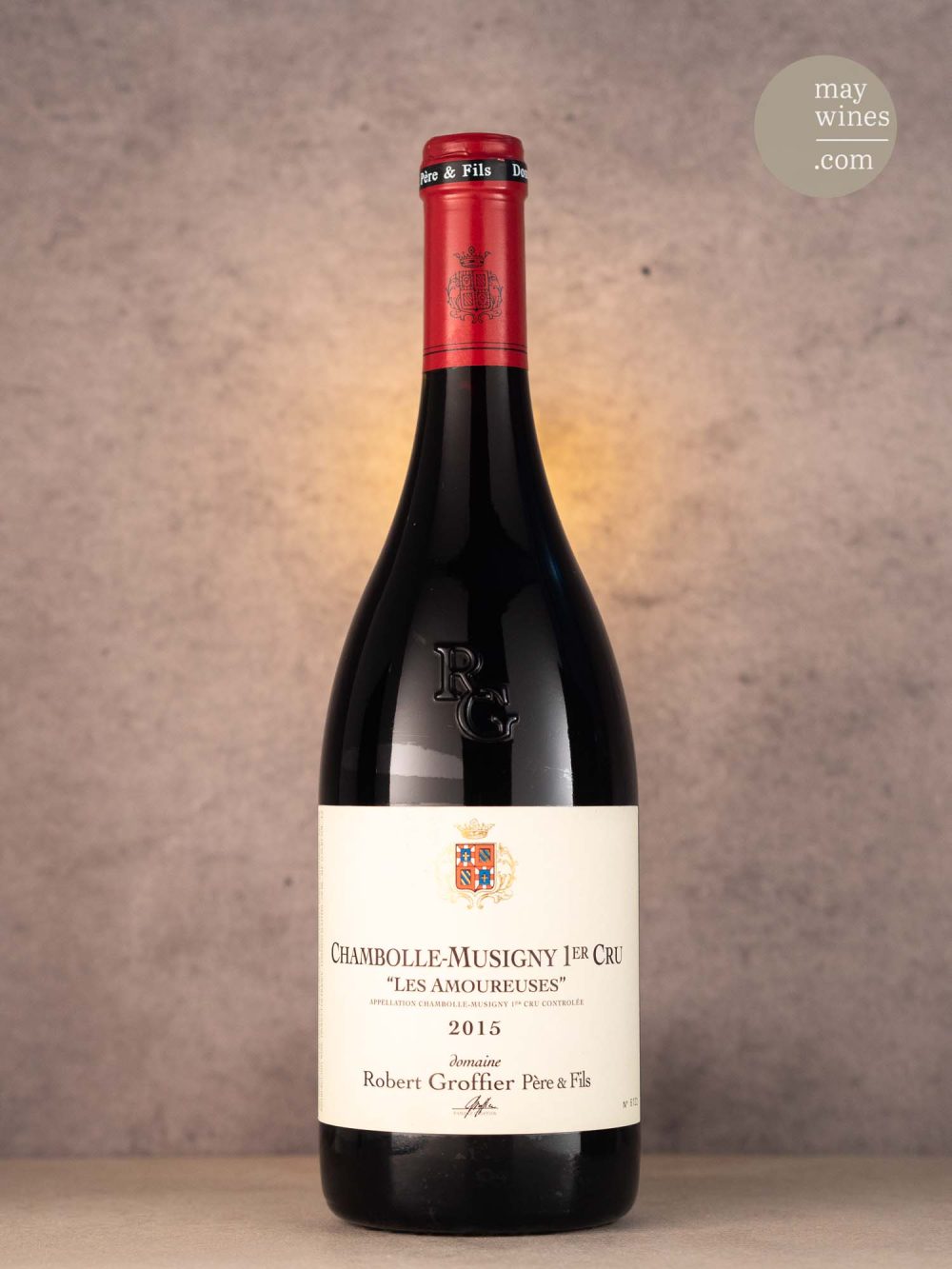 May Wines – Rotwein – 2015 Les Amoureuses Premier Cru - Domaine Robert Groffier Père & Fils