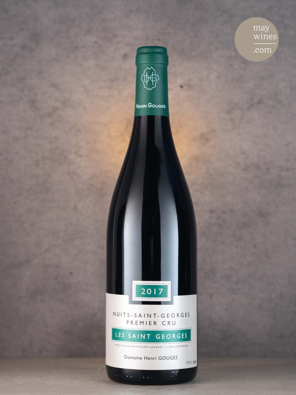 May Wines – Rotwein – 2017 Les Saint-Georges Premier Cru - Domaine Henri Gouges