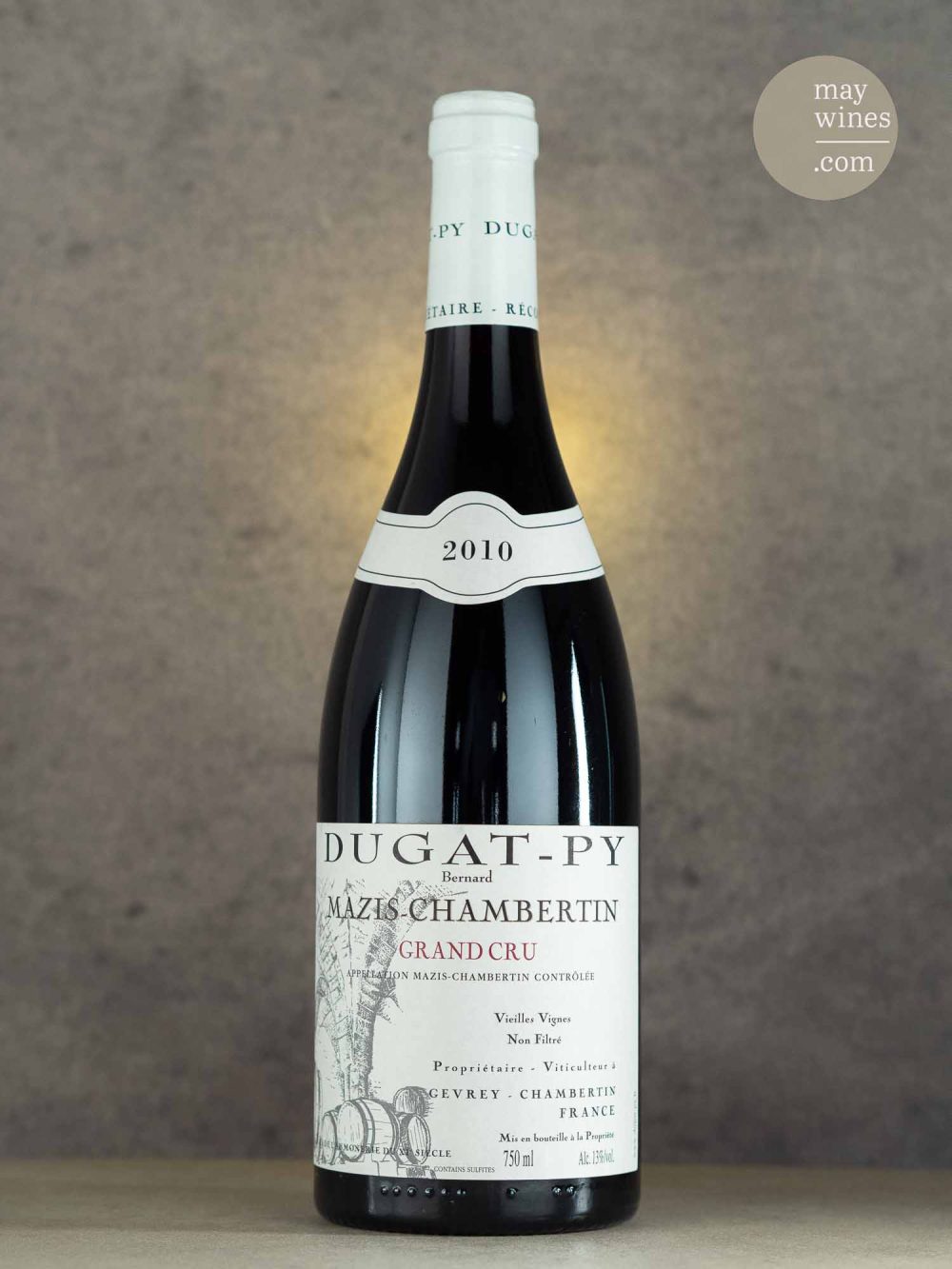 May Wines – Rotwein – 2010 Mazis-Chambertin V.V. Grand Cru - Domaine Dugat-Py