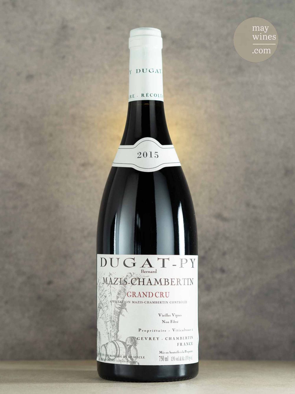 May Wines – Rotwein – 2015 Mazis-Chambertin Grand Cru - Domaine Dugat-Py