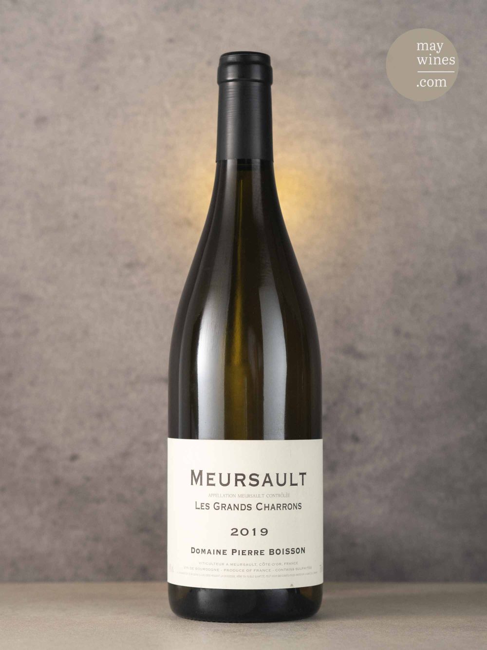 May Wines – Weißwein – 2019 Meursault Les Grands Charrons AC - Pierre Boisson