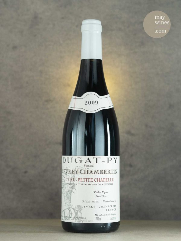 May Wines – Rotwein – 2009 Gevrey-Chambertin Petite-Chapelle V. V. Premier Cru - Domaine Dugat-Py