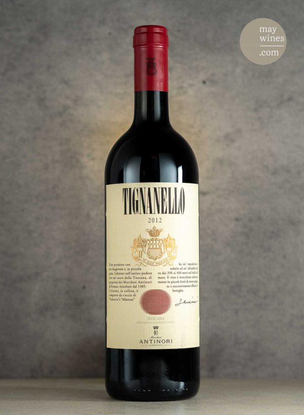 May Wines – Rotwein – 2012 Tignanello - Marchesi Antinori