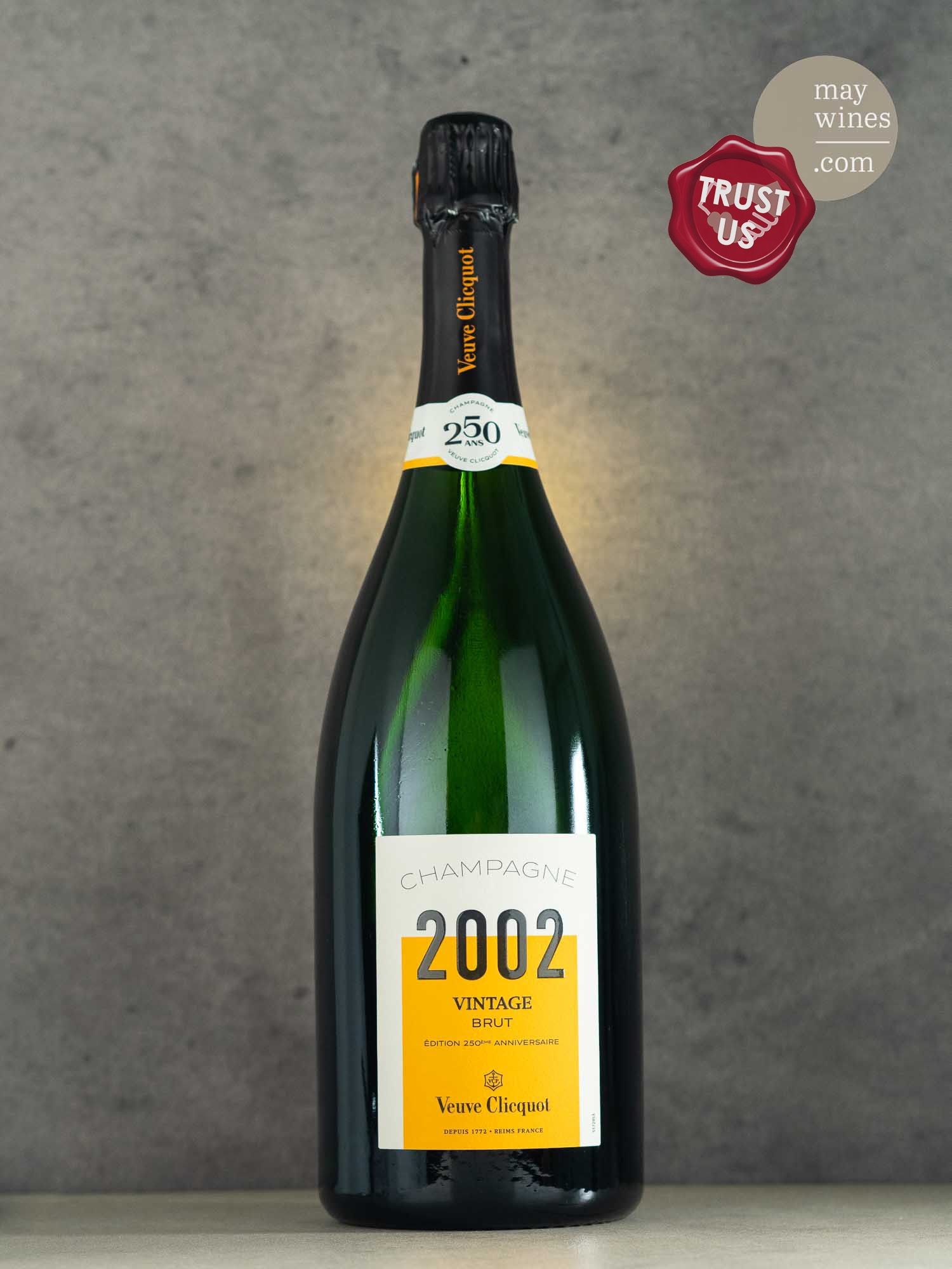 May Wines – Champagner – 2002 Vintage 250th Anniversary Edition - Veuve Clicquot