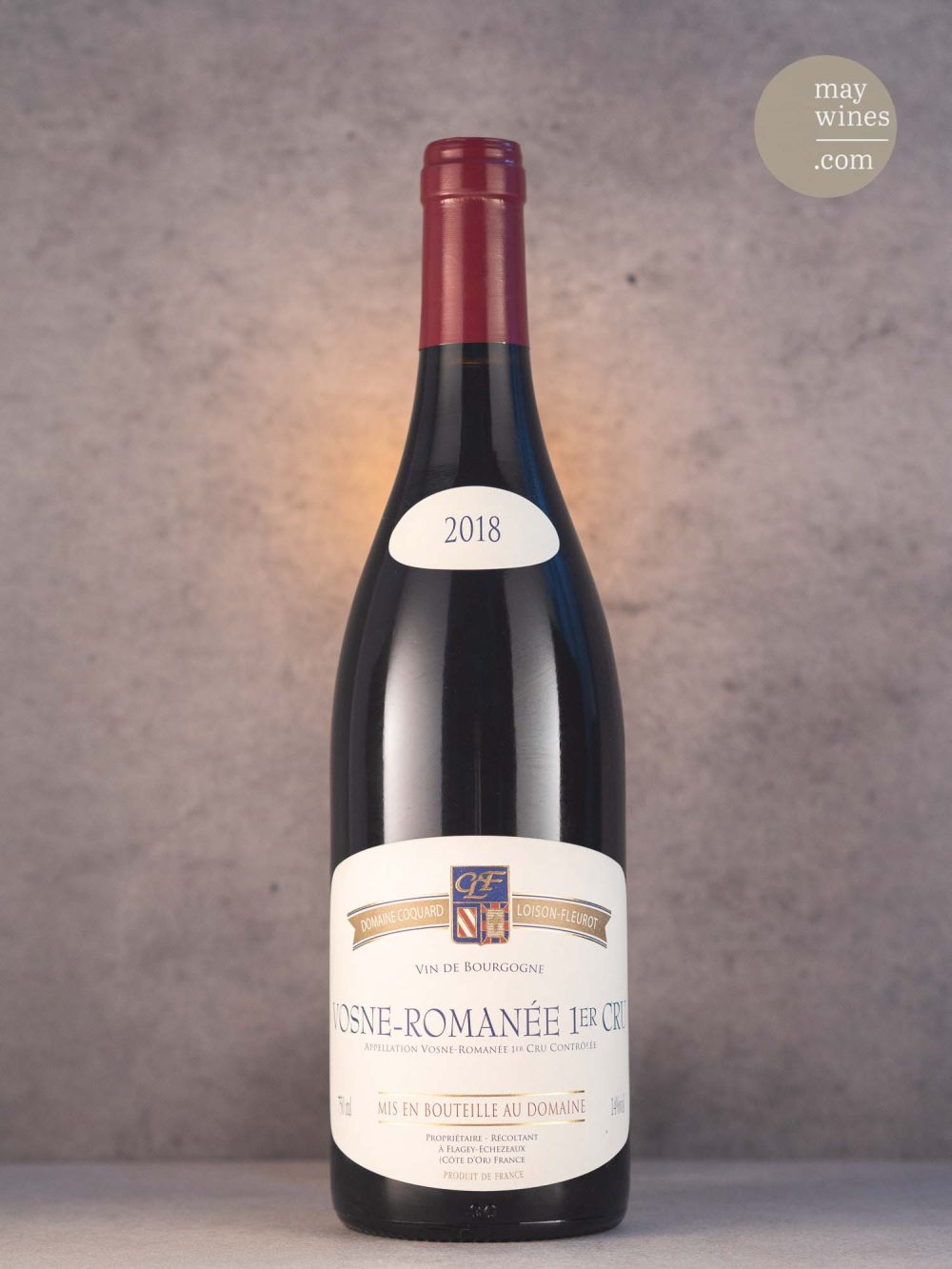 May Wines – Rotwein – 2018 Vosne-Romanée Premier Cru - Domaine Coquard Loison Fleurot