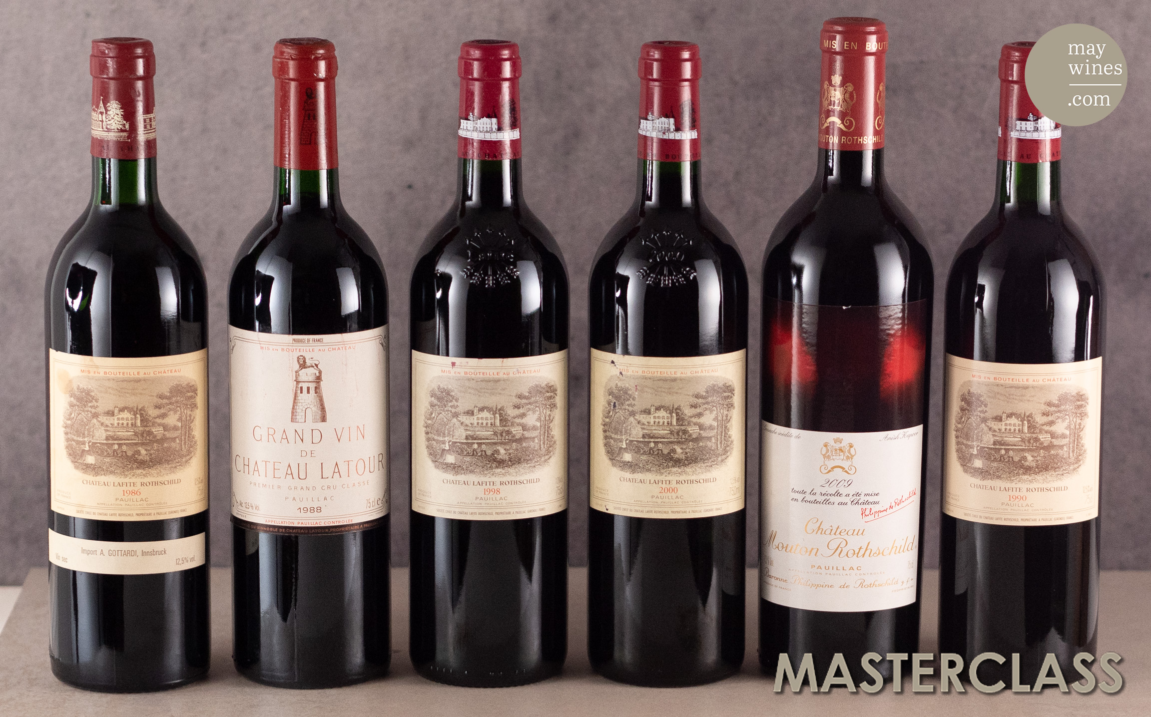 May Wines – MasterClass – MasterClass Lafite-Rothschild & friends; Mittwoch