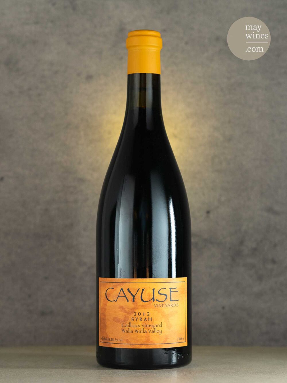 May Wines – Rotwein – 2012 Cailloux Syrah - Cayuse Vineyards