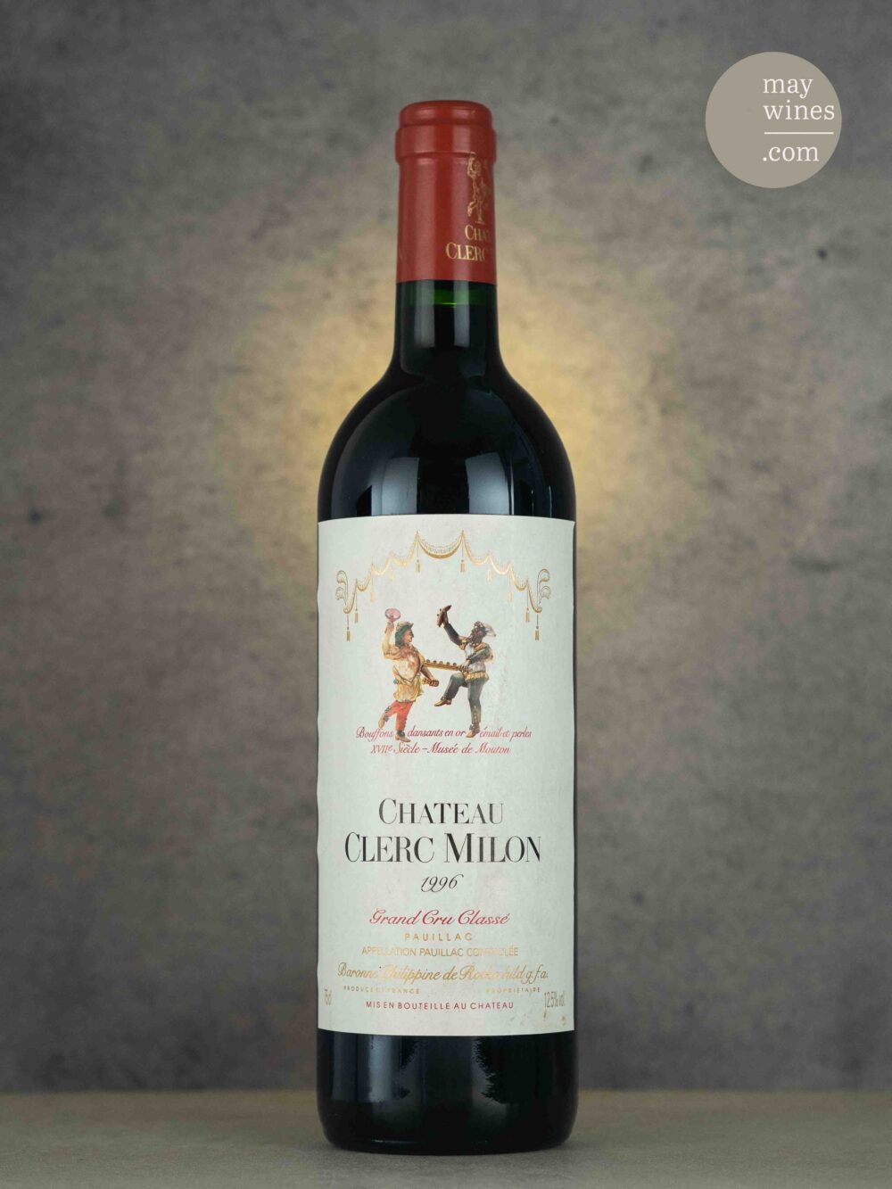 May Wines – Rotwein – 1996 Château Clerc Milon