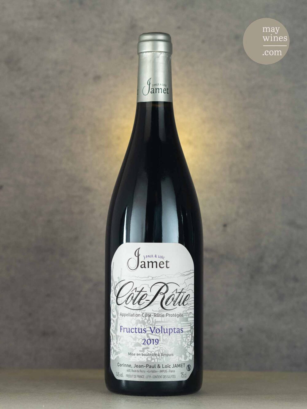 May Wines – Rotwein – 2019 Fructus Voluptas - Domaine Jamet