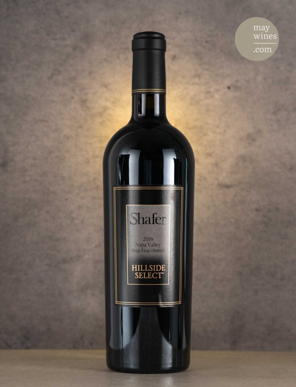 May Wines – Rotwein – 2016 Hillside Select Cabernet Sauvignon - Shafer Vineyards