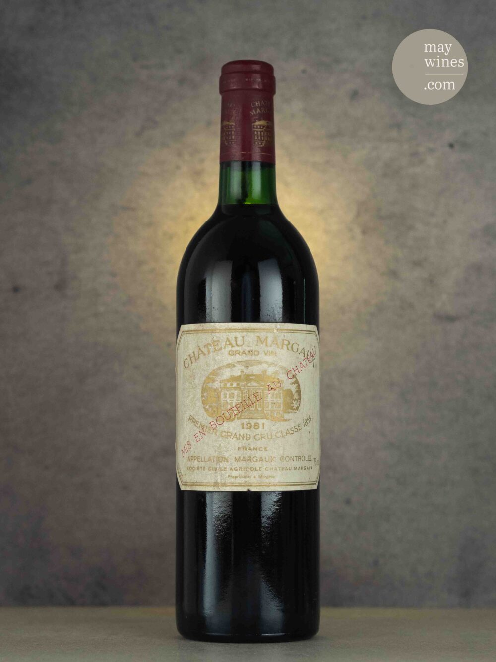 May Wines – Rotwein – 1981 Château Margaux