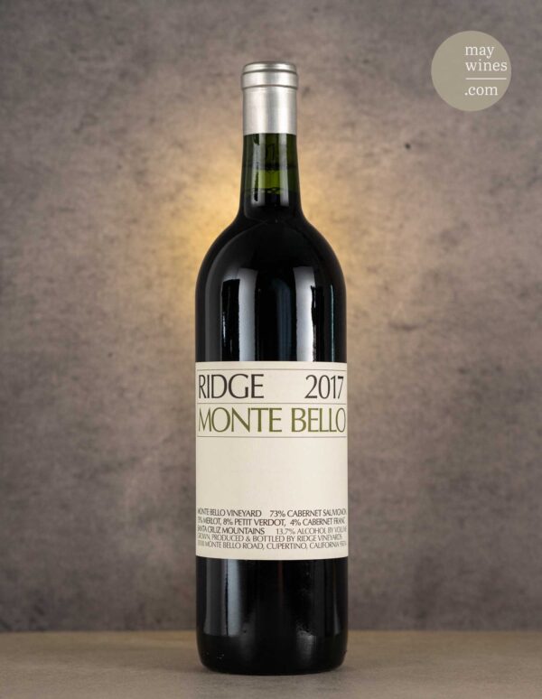 May Wines – Rotwein – 2017 Monte Bello - Ridge Vineyards