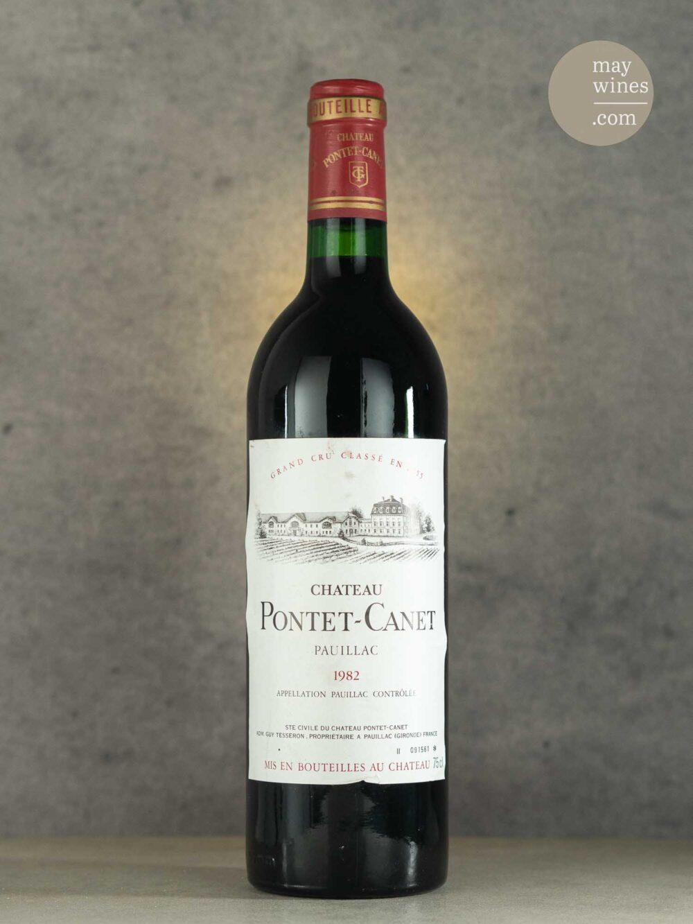 May Wines – Rotwein – 1982 Château Pontet-Canet