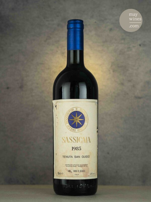 May Wines – Rotwein – 1985 Sassicaia - Tenuta San Guido