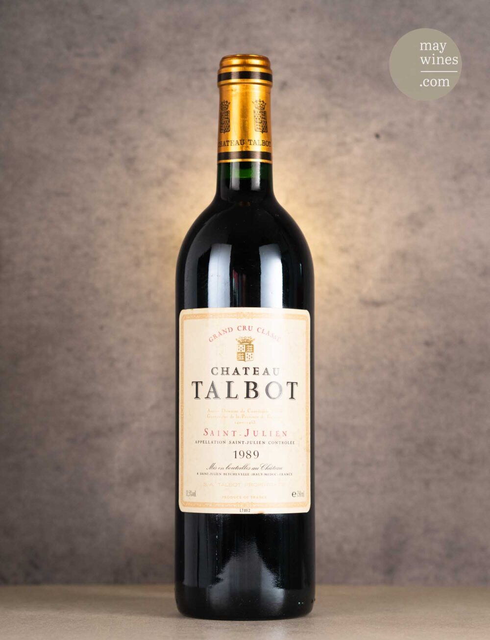 May Wines – Rotwein – 1989 Château Talbot