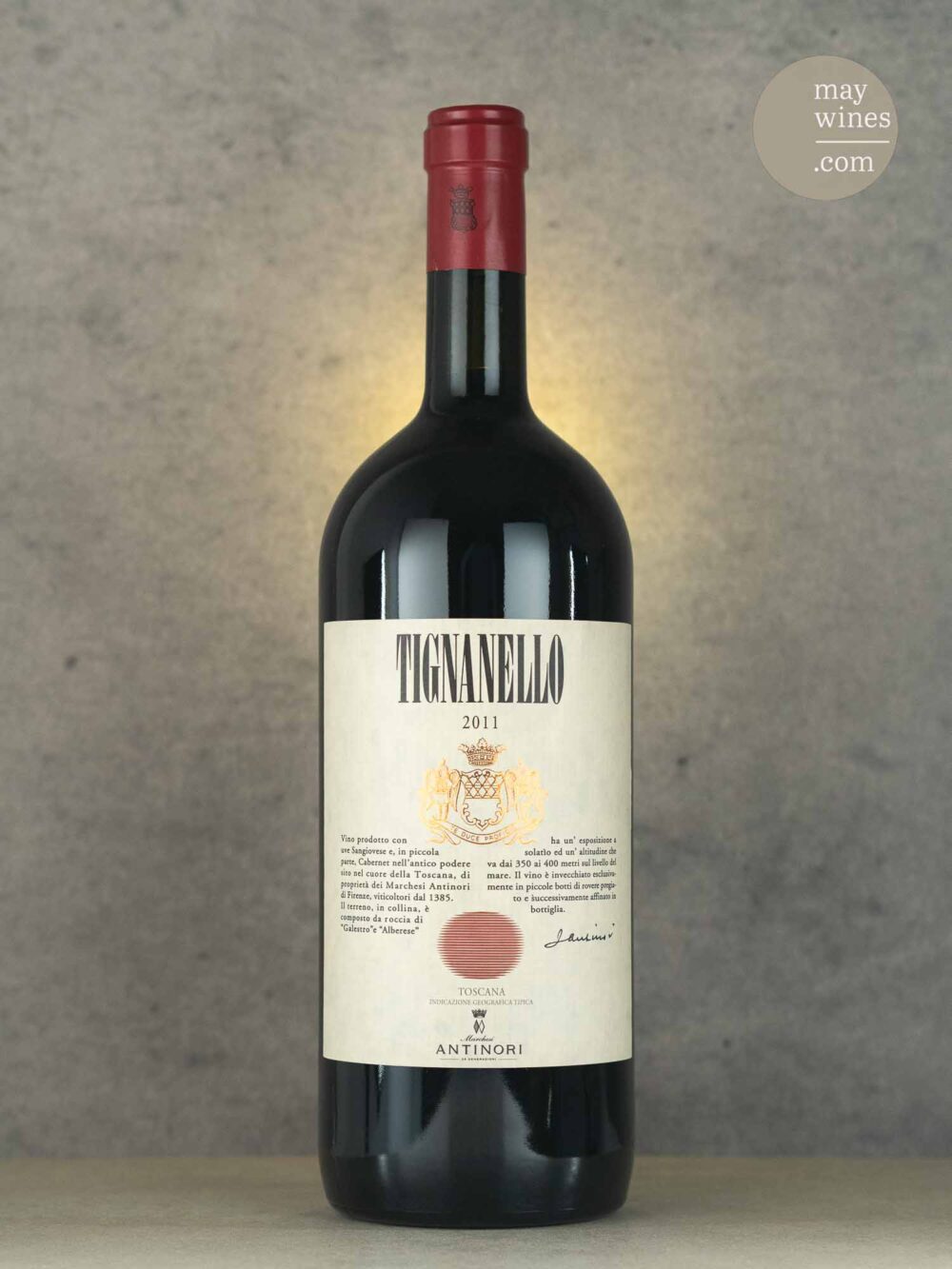 May Wines – Rotwein – 2011 Tignanello - Marchesi Antinori