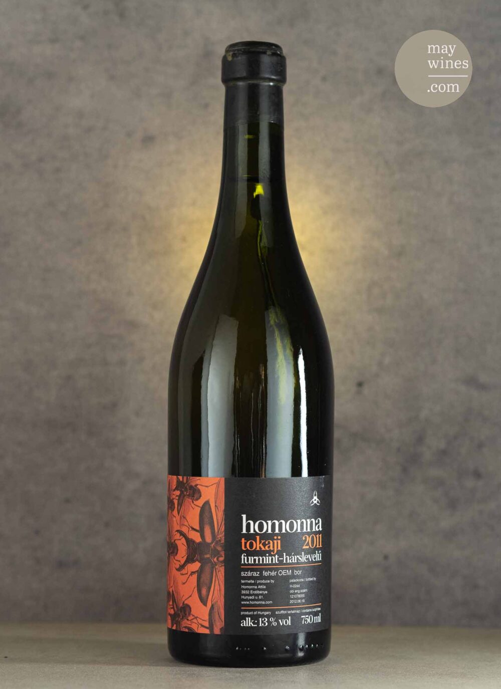 May Wines – Weißwein – 2011 Tokaji Furmint Hárslevelü - Homonna