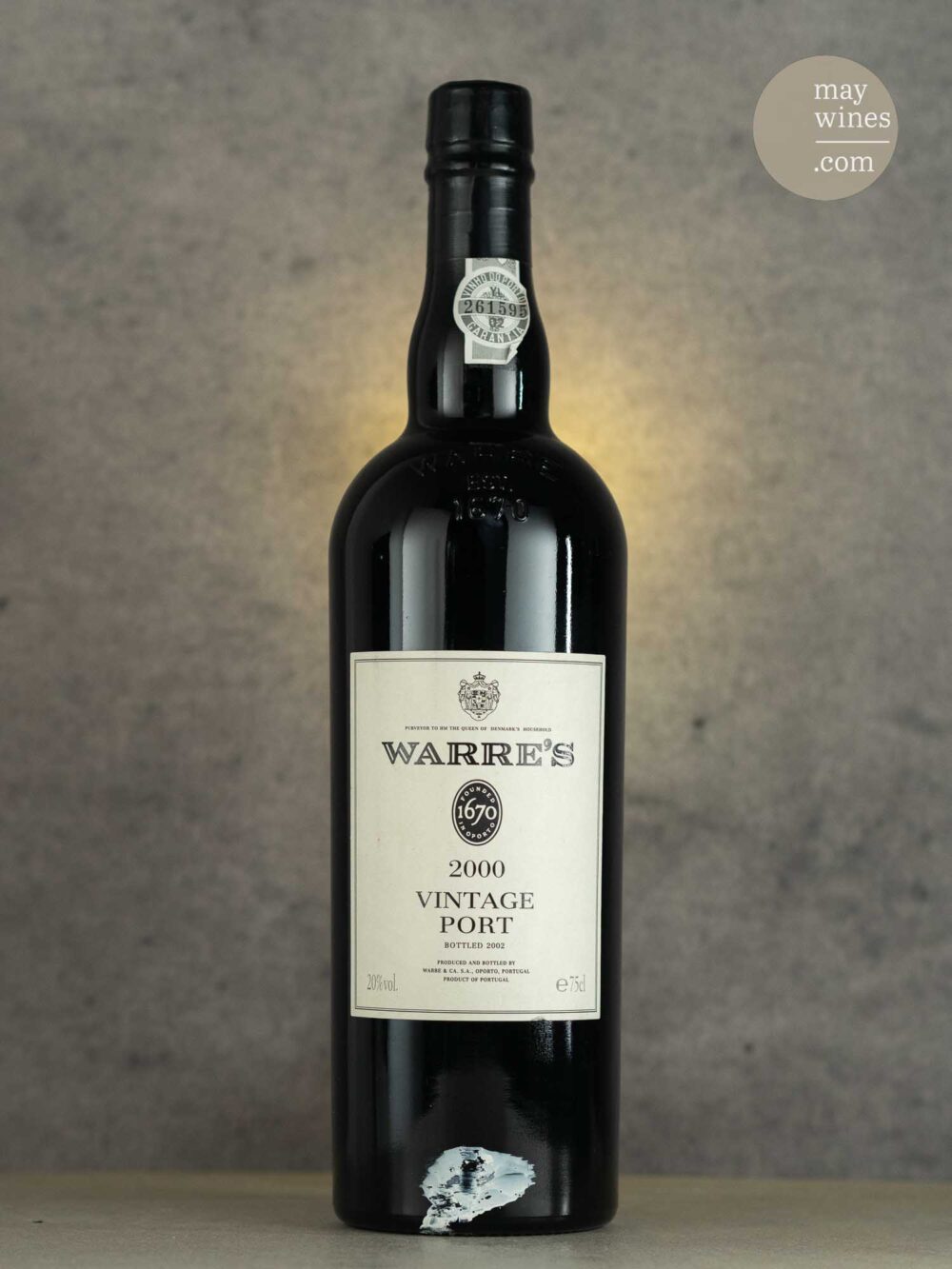 May Wines – Portwein – 2000 Vintage Port - Warre's