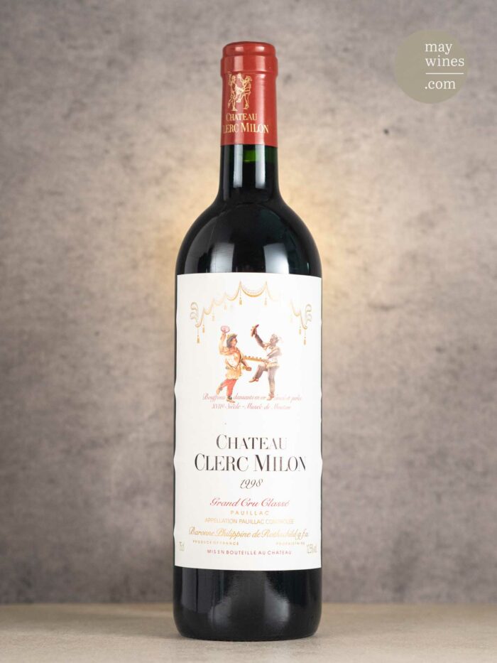 May Wines – Rotwein – 1998 Château Clerc Milon