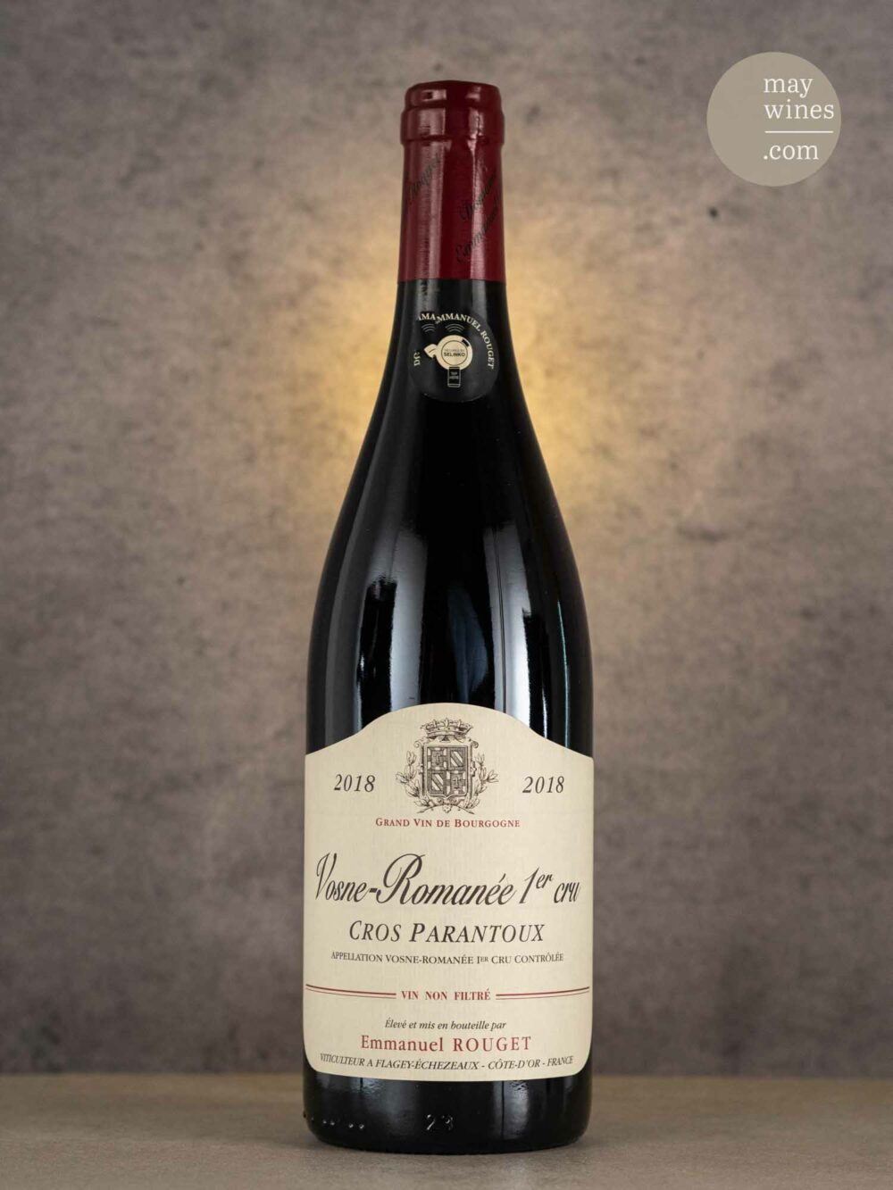 May Wines – Rotwein – 2018 Vosne-Romanée Cros Parantoux Premier Cru - Domaine Emmanuel Rouget