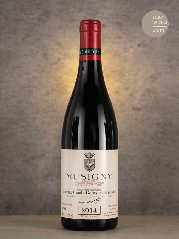 May Wines – Rotwein – 2014 Musigny V. V. Grand Cru - Domaine Comte Georges de Vogüé
