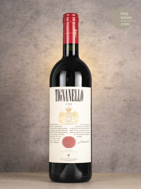 May Wines – Rotwein – 1999 Tignanello - Marchesi Antinori