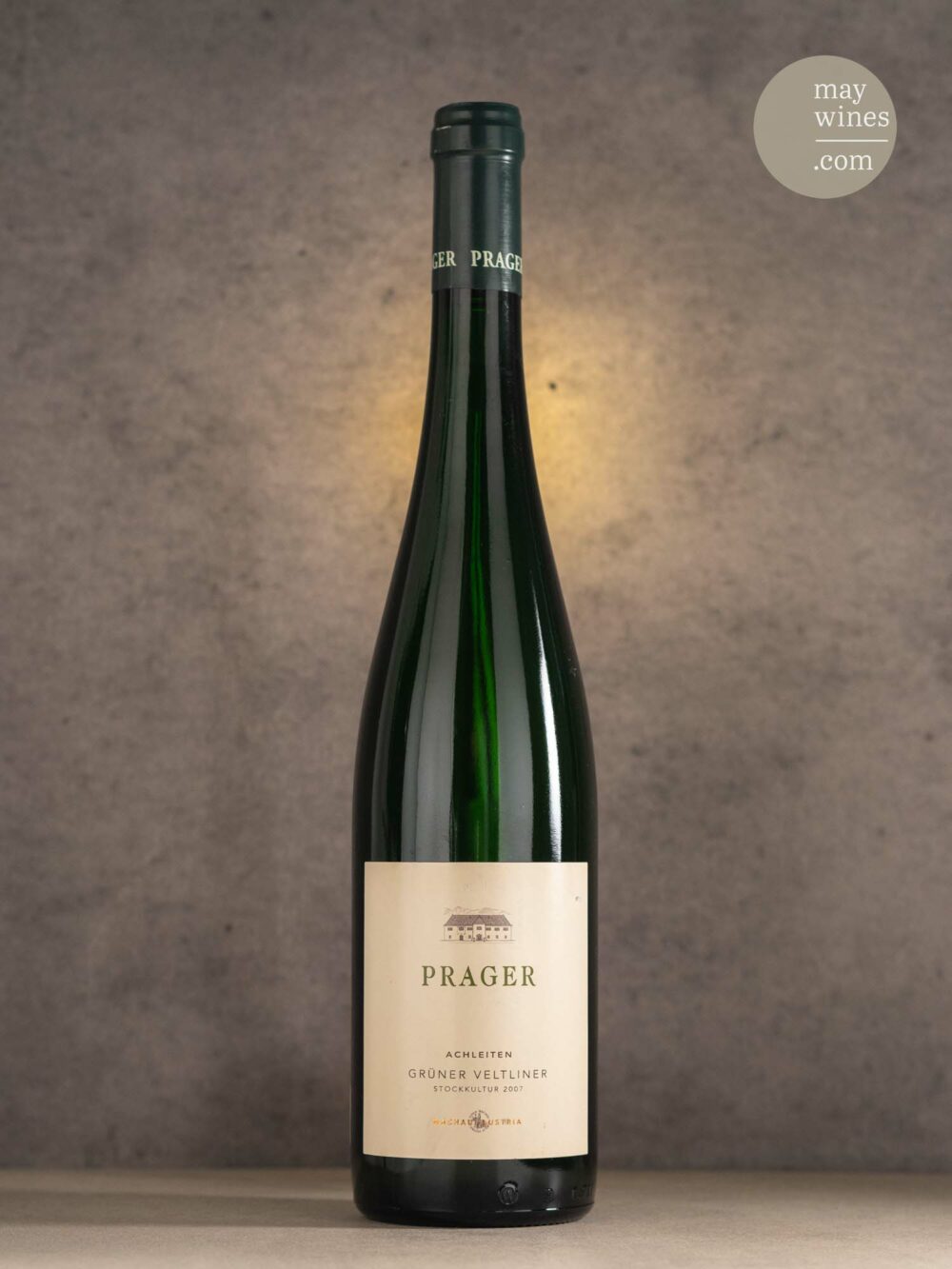 May Wines – Weißwein – 2007 Achleiten Stockkultur Grüner Veltliner Smaragd - Weingut Prager