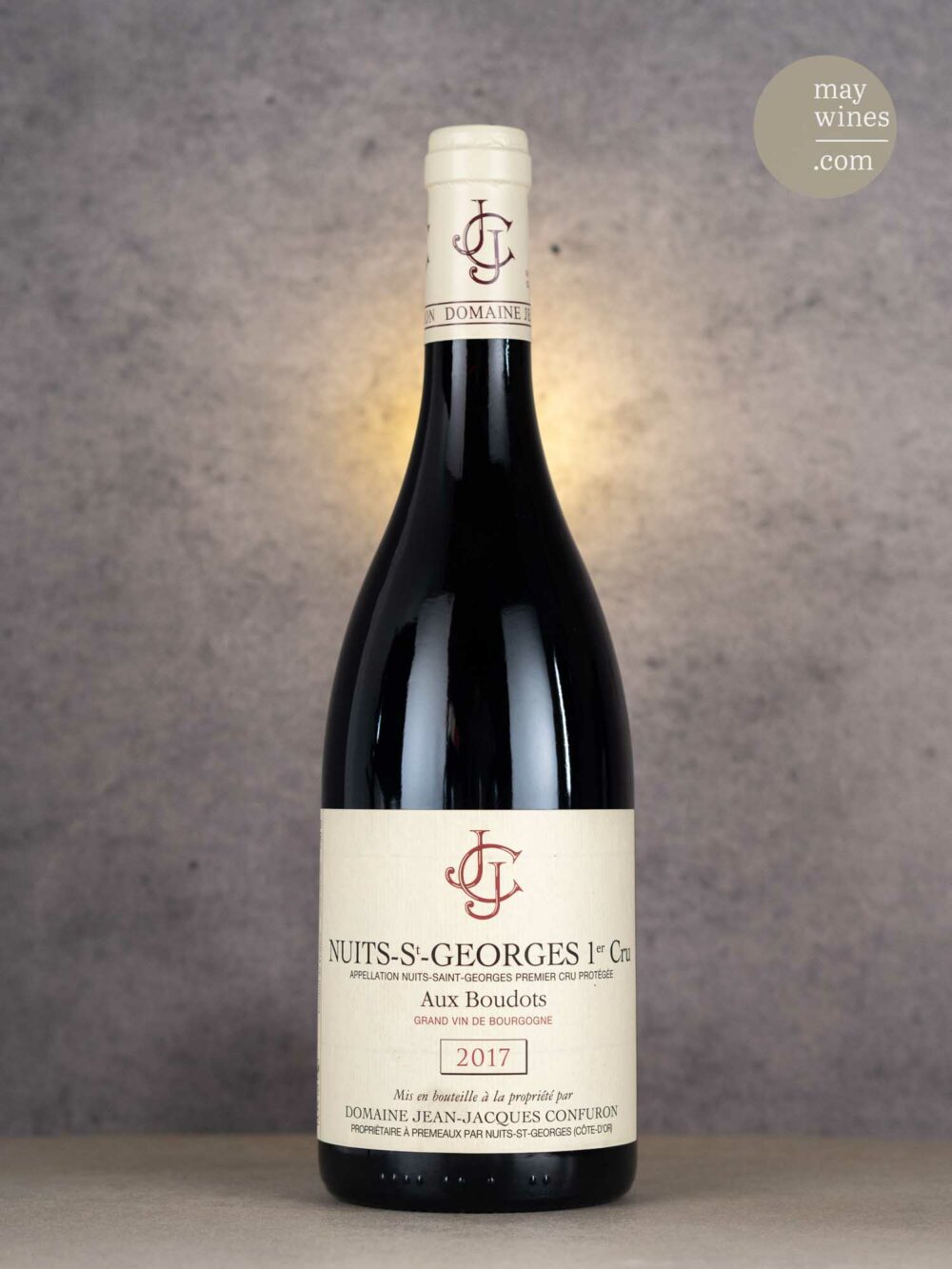 May Wines – Rotwein – 2017 Nuits-Saint-Georges Aux Boudots Premier Cru - Domaine Jean Jacques Confuron