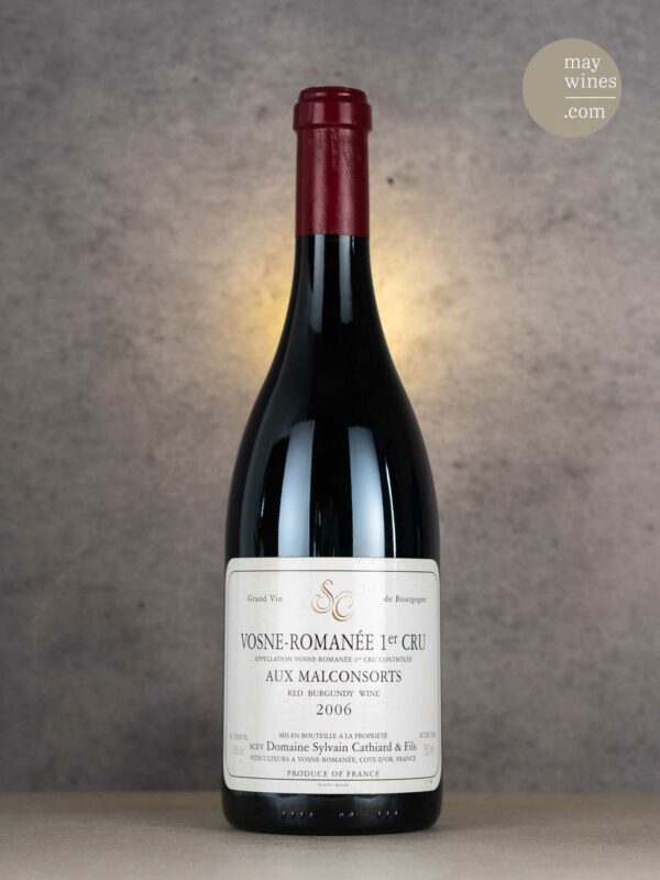 May Wines – Rotwein – 2006 Vosne-Romanée Aux Malconsorts Premier Cru - Domaine Sylvain Cathiard et Fils