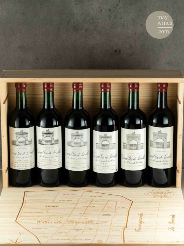May Wines – Rotwein – Caisse Collection Miroir Millésimes Historiques - Château Léoville Las Cases