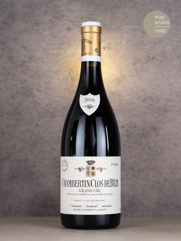May Wines – Rotwein – 2016 Chambertin Clos de Bèze Grand Cru - Domaine Armand Rousseau