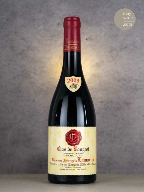 May Wines – Rotwein – 2009 Clos de Vougeot Grand Cru - Domaine Lamarche