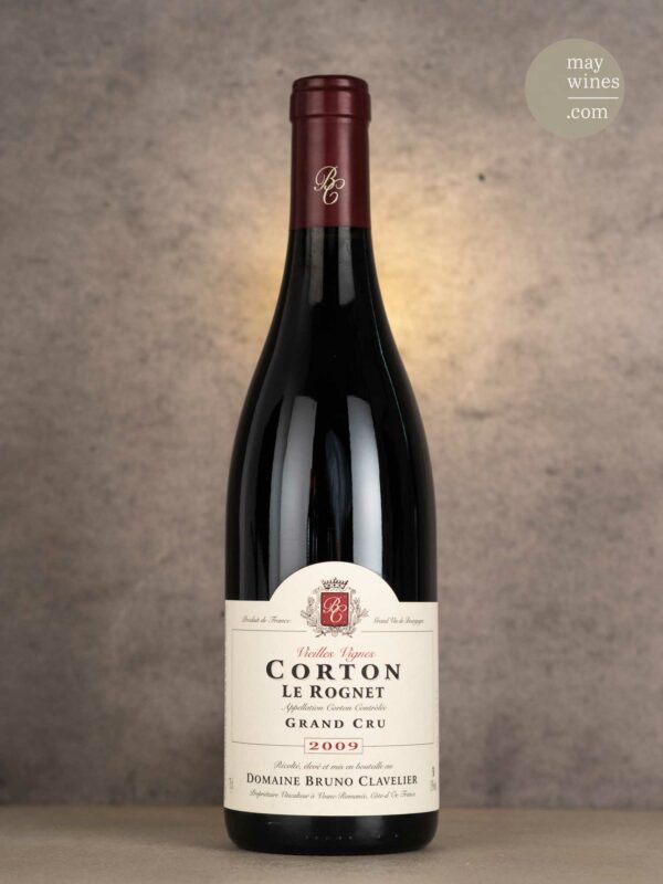 May Wines – Rotwein – 2009 Corton Le Rognet Grand Cru - Domaine Bruno Clavelier
