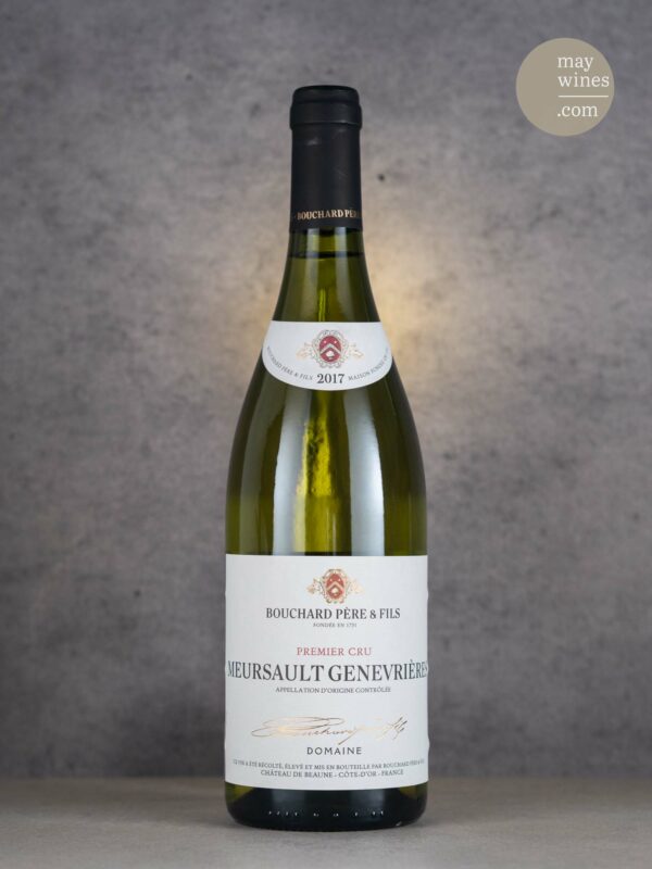 May Wines – Weißwein – 2017 Meursault Genevières Premier Cru - Bouchard Père & Fils