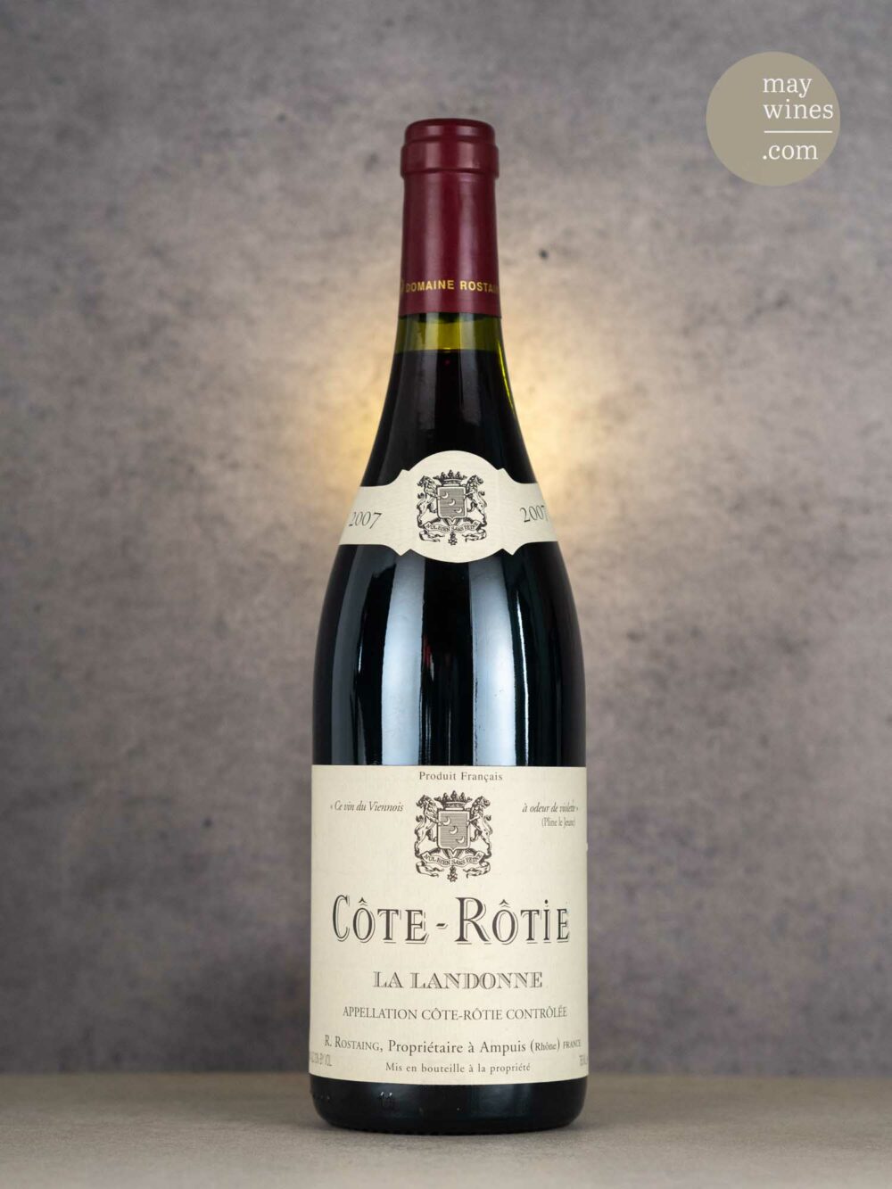 May Wines – Rotwein – 2007 La Landonne - Domaine Rostaing