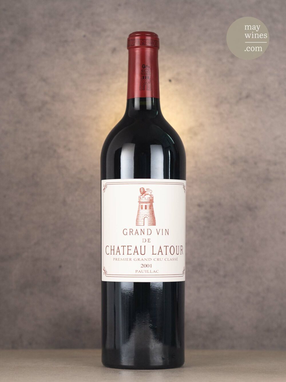 May Wines – Rotwein – 2001 Château Latour