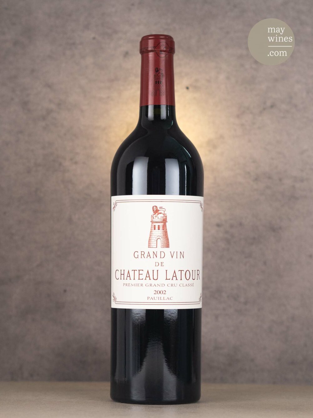 May Wines – Rotwein – 2002 Château Latour